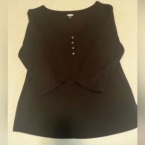 Old Navy Henley Style Top